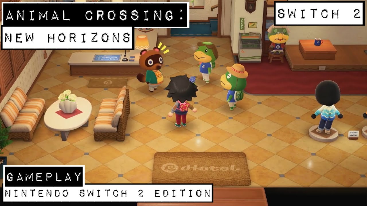 Animal Crossing: New Horizons – Nintendo Switch 2 Edition – Геймплей