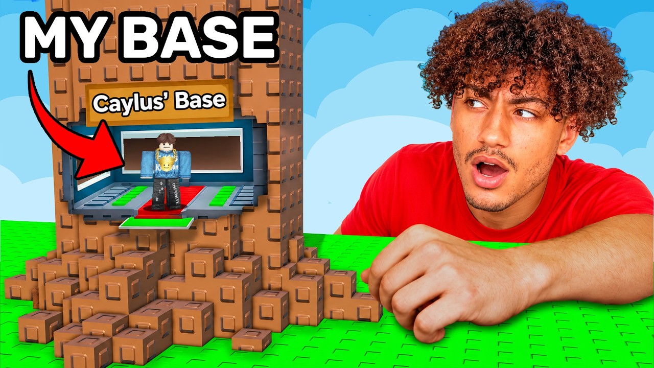 ROBLOX ПРЯЧЕМ БАЗУ..
