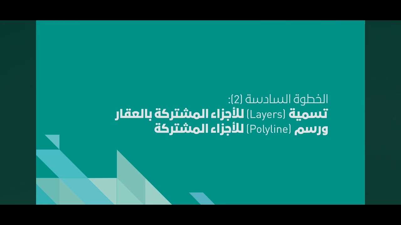 فيدو يوضح عمل فرز الوحدات العقارية 