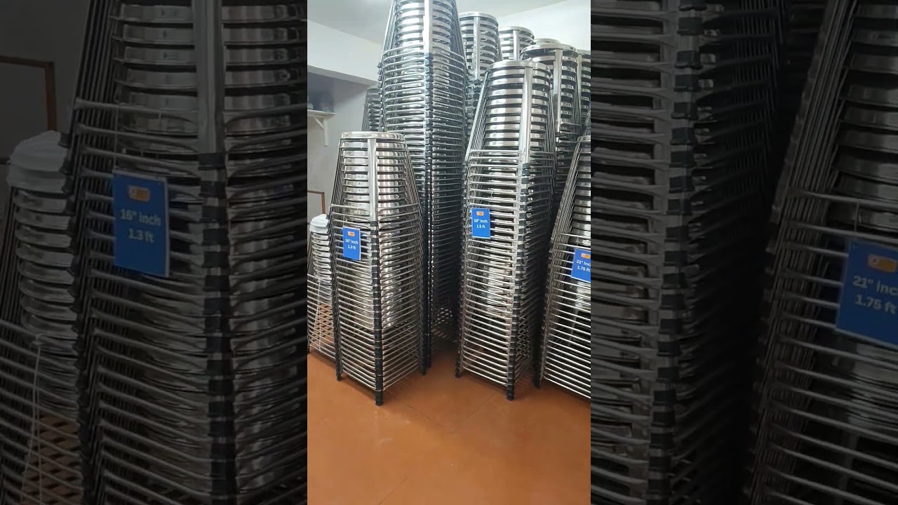 Stackable Stainless Steel Stools Manufacturer 