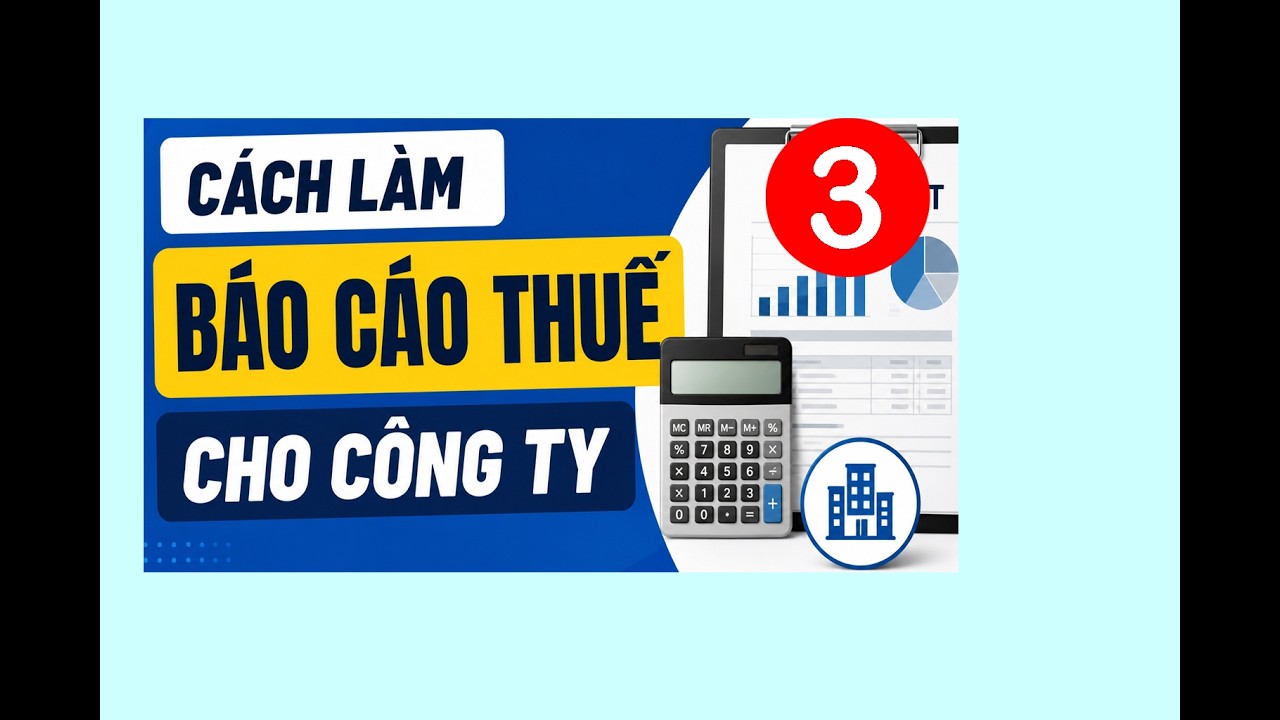 Cách Làm Báo Cáo Thuế GTGT theo Quý trên phần mềm HTKK và Excel mới nhất 2026 - Học kế toán online