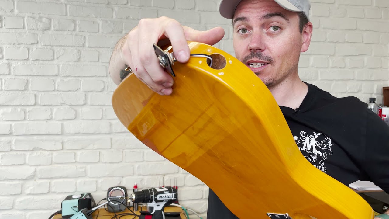 How to change or fix a jack socket on a Telecaster