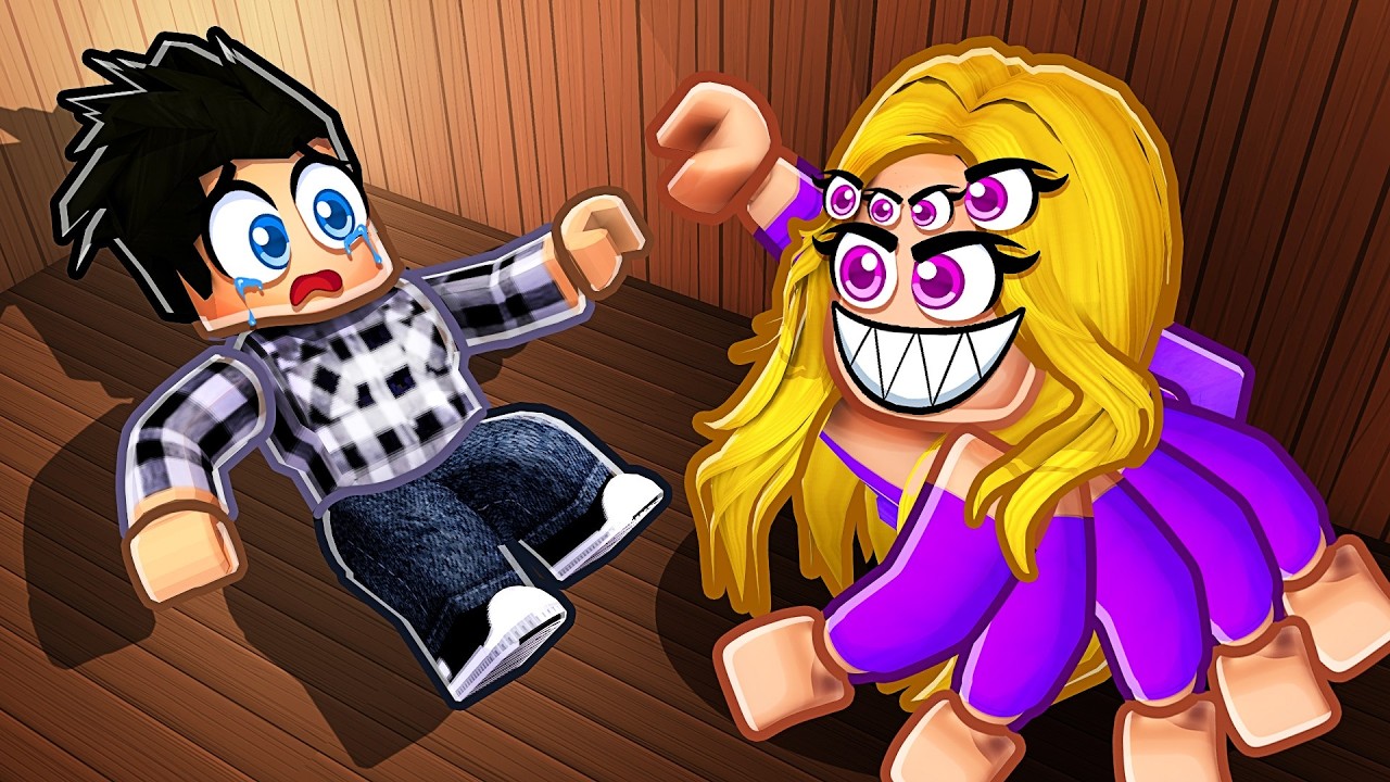 Ma FANGIRL devient une ARAIGNÉE MUTANTE dans Roblox !