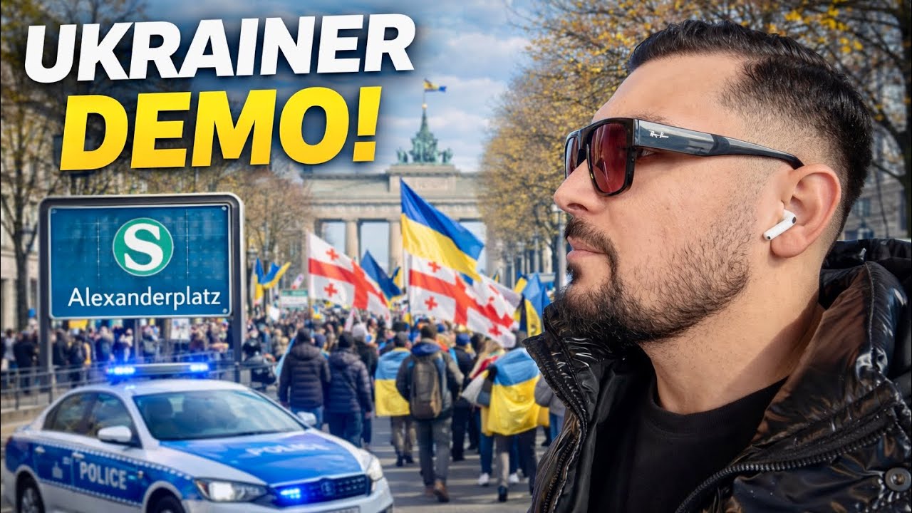 Ukraine-Demo in Berlin &ndash; Was passiert hier? 😱