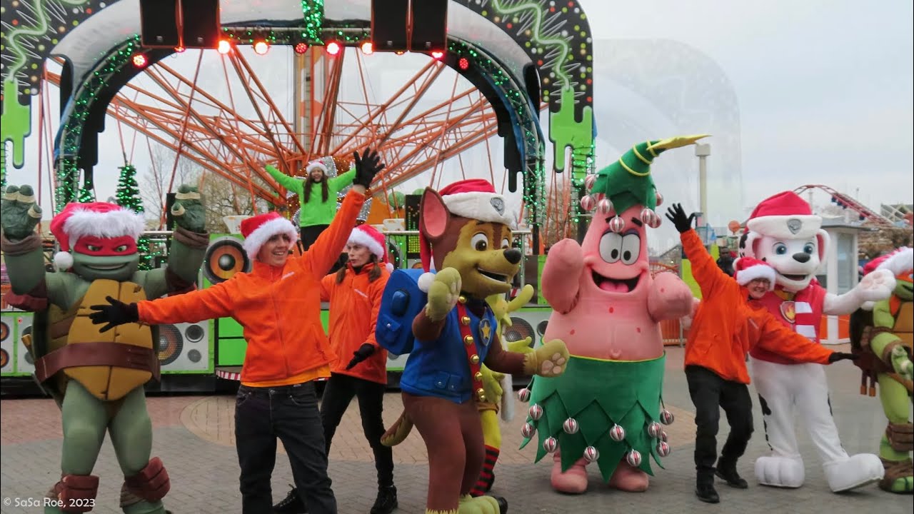 Nickelodeon Dance Party Holiday Edition at Movie Park's Hollywood Christmas ✨ (01.12.23) #moviepark
