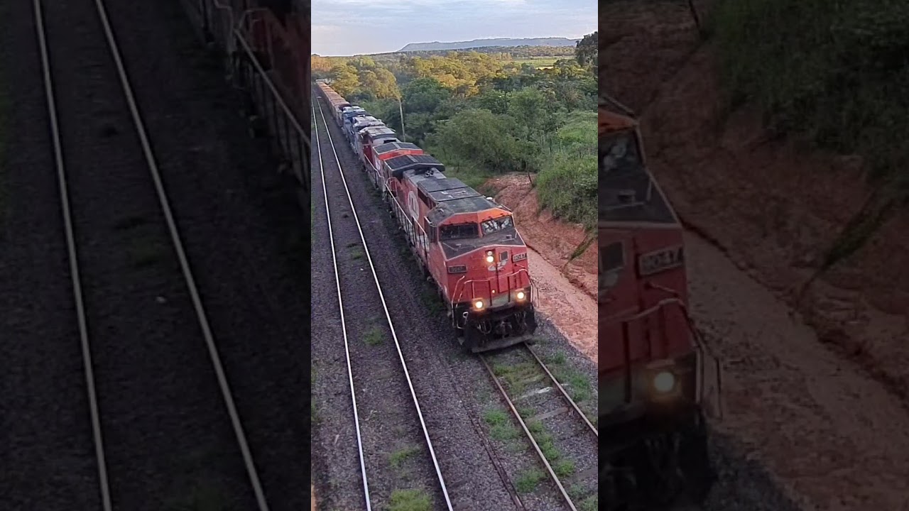 trem Rumo em itirapina sp #shorts #rumo #all #train