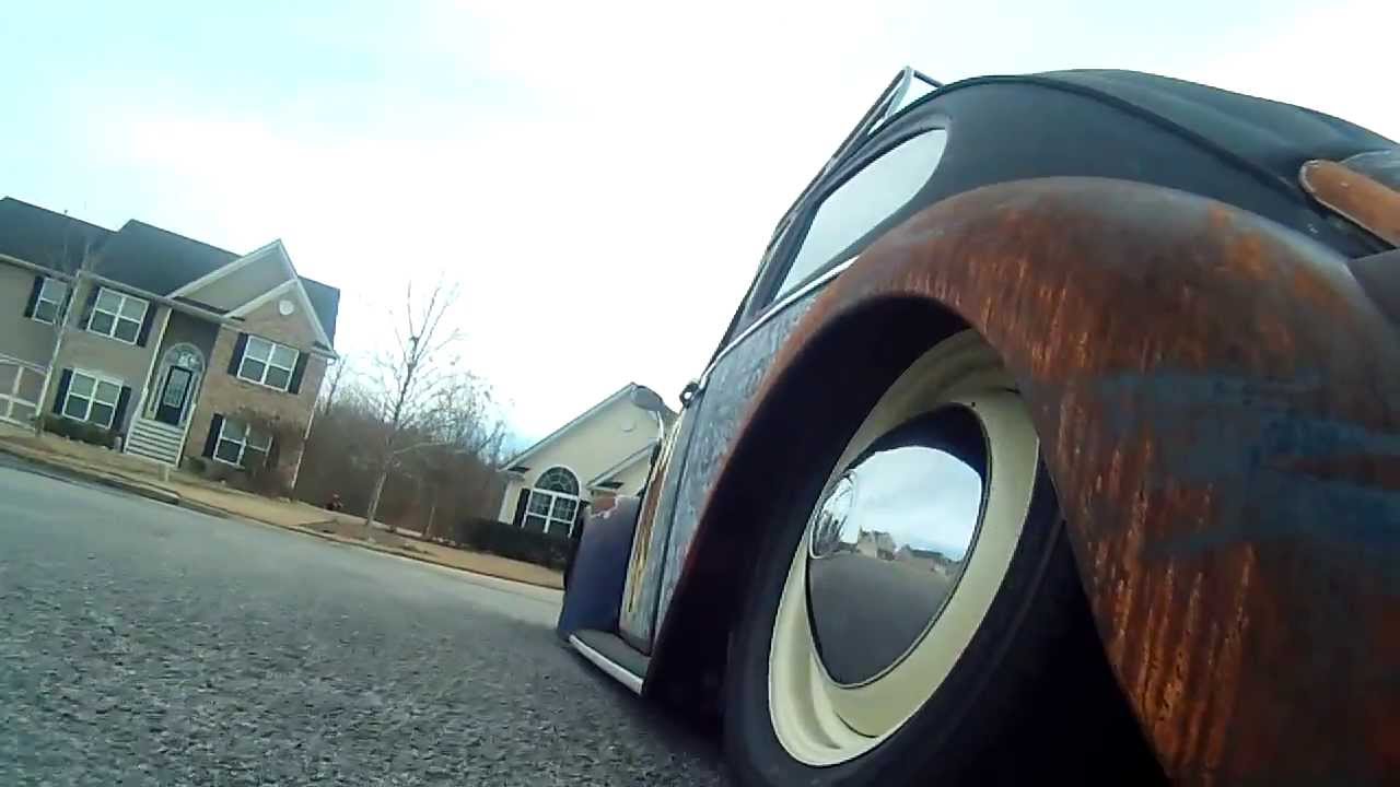 slammed 64 rat beetle static ride height