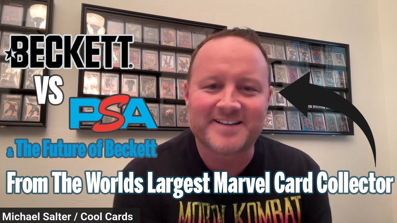 BGS против PSA и будущее Beckett от крупнейшего в мире коллекционера карточек Marvel #beckett #psa