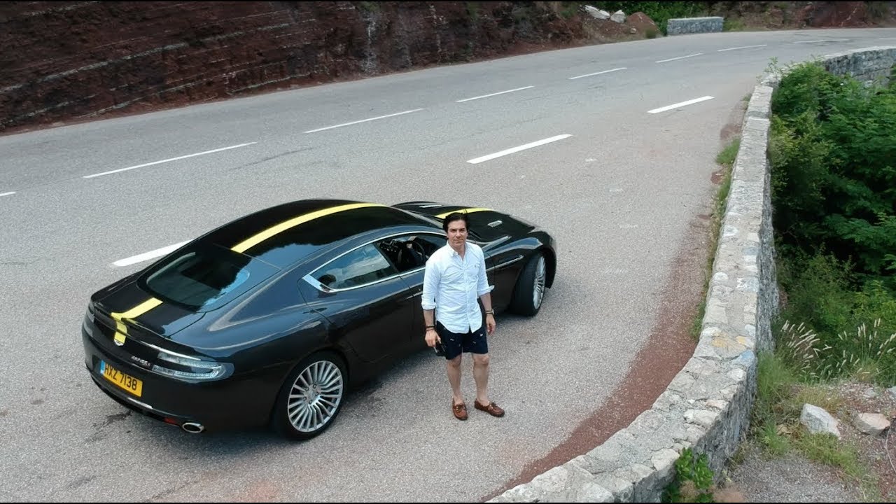 Best driving road in Europe in my Aston Martin Rapide S