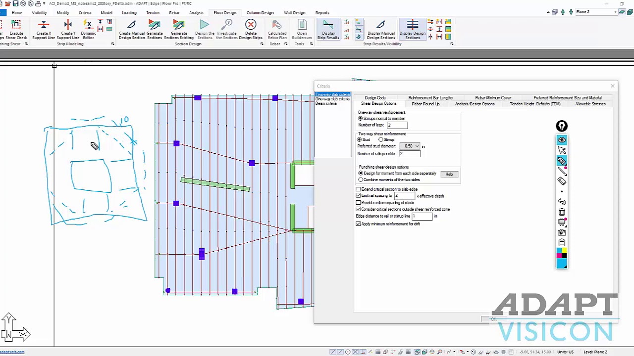 ADAPT-Builder 2019 – How to Check Punching Shear of Two-Way Slabs
