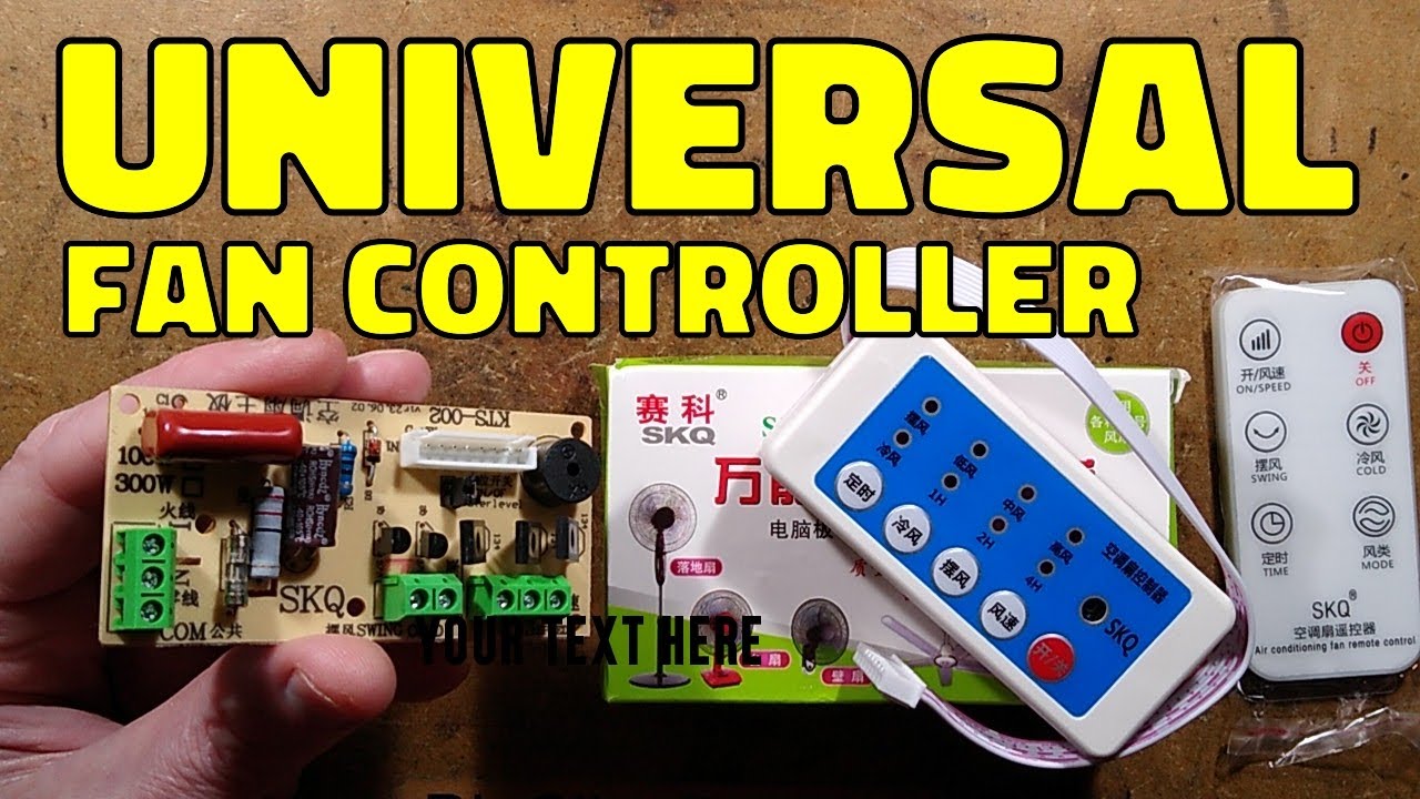 Universal fan control module teardown - with schematic