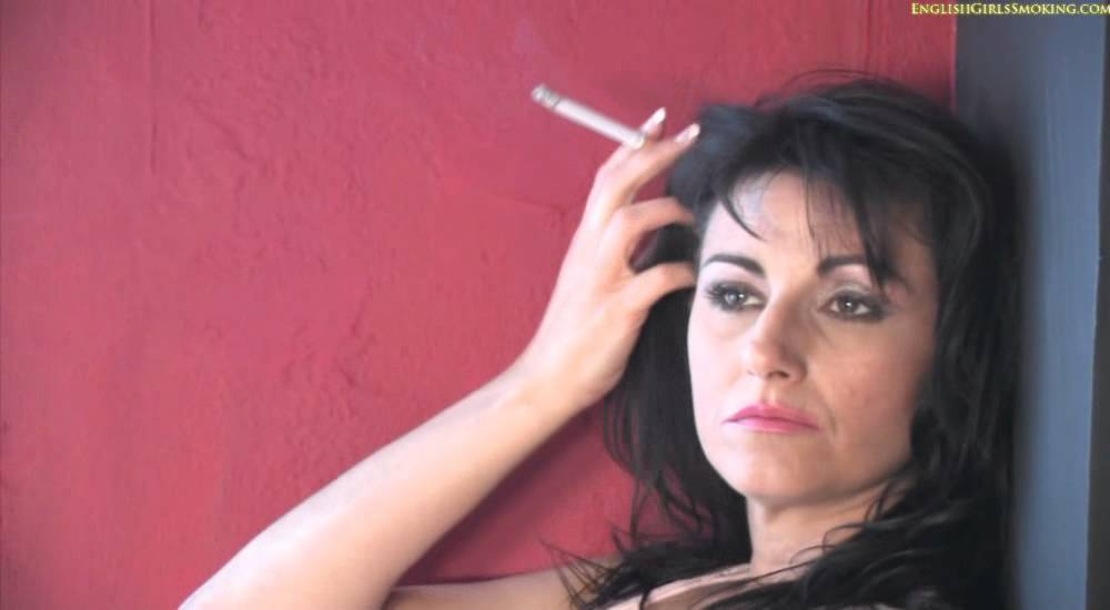 Brunette Smoking 3