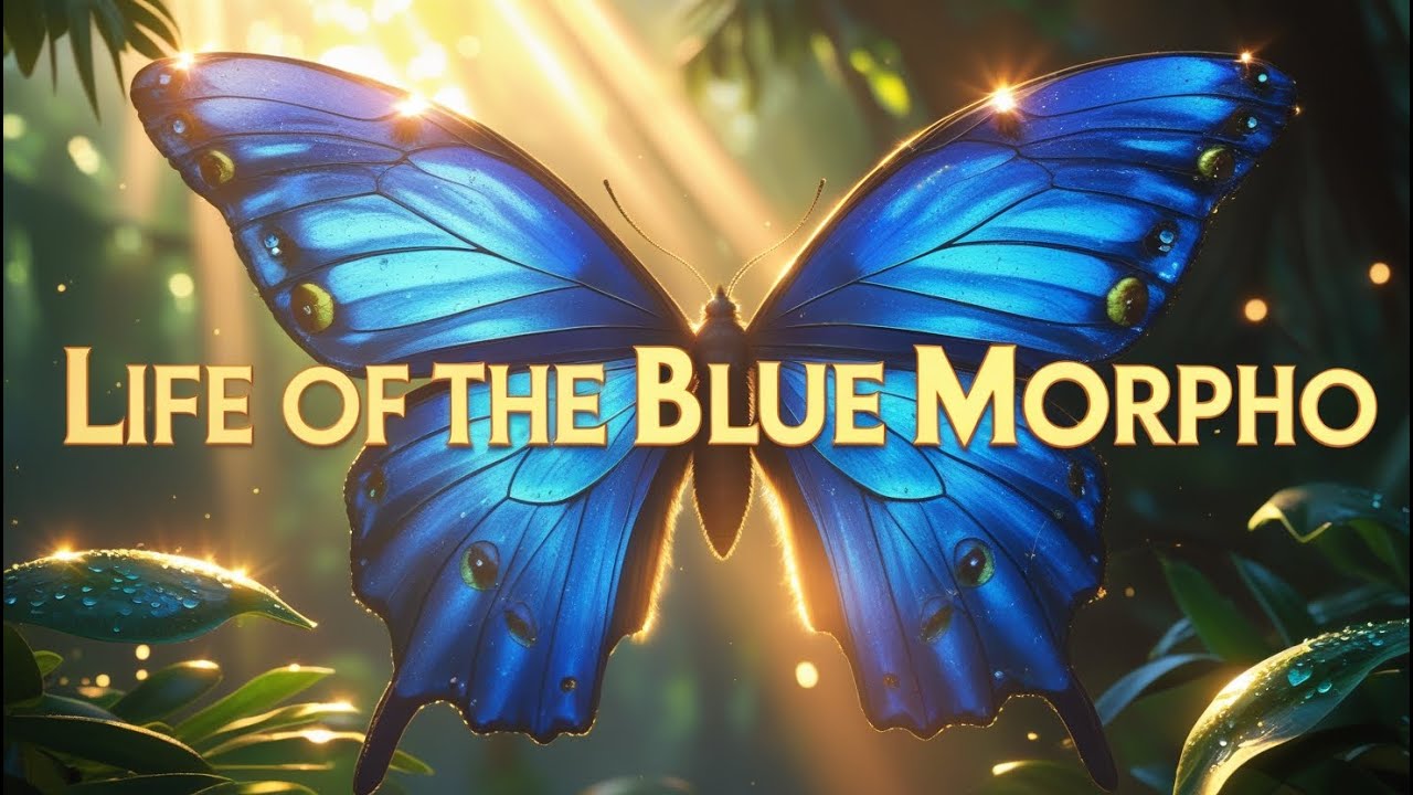The Magical Life Cycle of the Blue Morpho Butterfly  Nature's Incredible Transformation