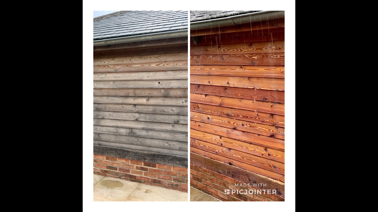 Timber cladding restoration
