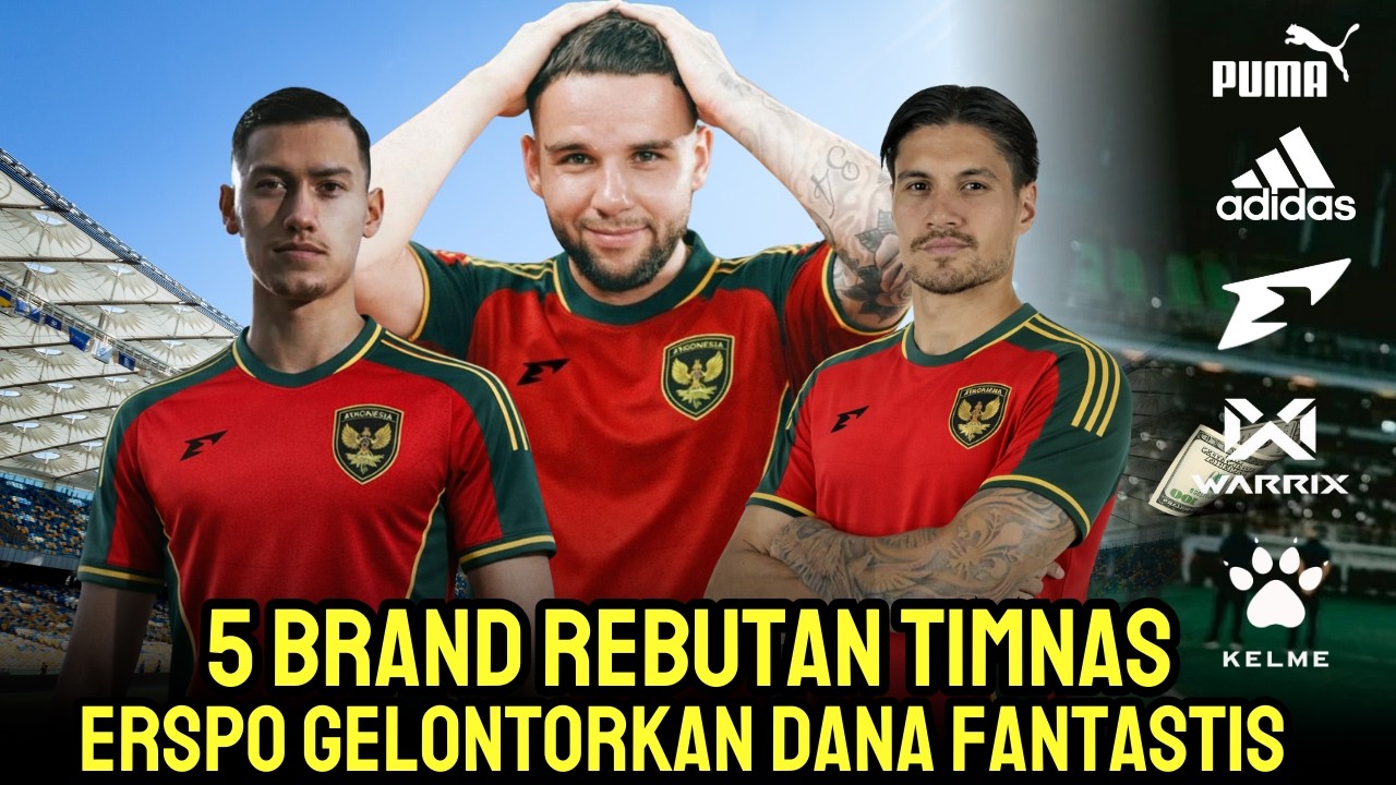 AUTO HEBOH! 5 Brand Raksasa Saling Sikut Demi Lisensi Timnas Indonesia 