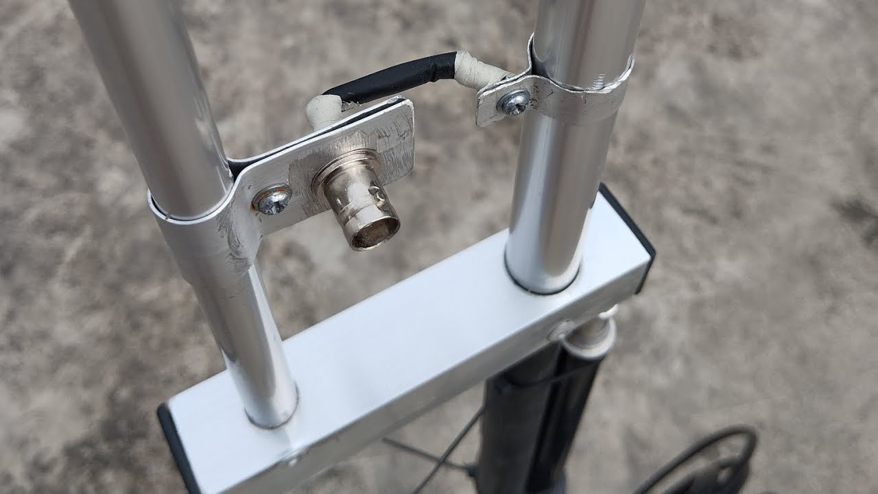 MY BEST VHF UHF ANTENNA | COLLINEAR SUPER J POLE HOMEBREW ANTENNA | OCT. 19, 2025