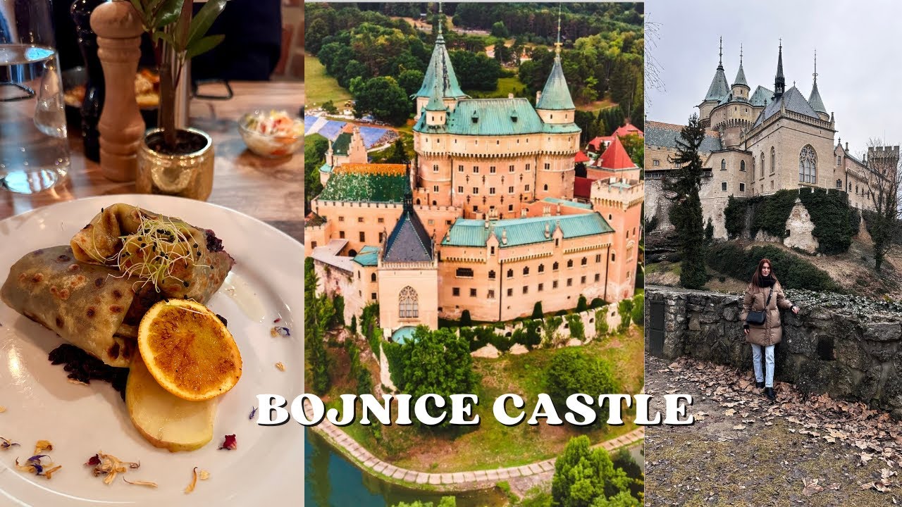 Day trip to Bojnice castle, Slovakia | VLOG 🇸🇰