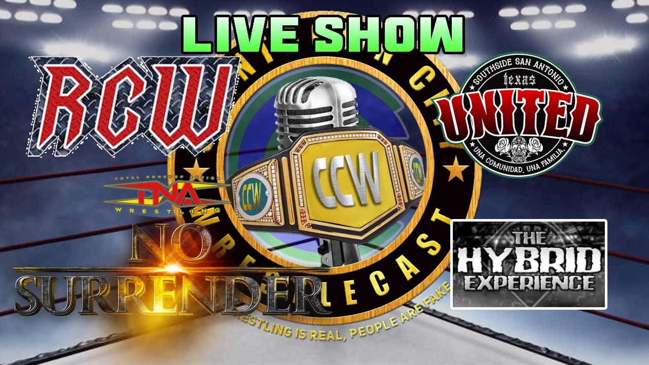 Ep378 LIVE Hybrid Experience & United 210 Preview | Countdown City WrestleCast