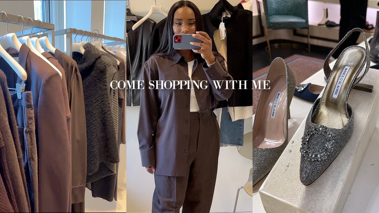 Come Shopping With Me at Bergdorf's | try-on haul