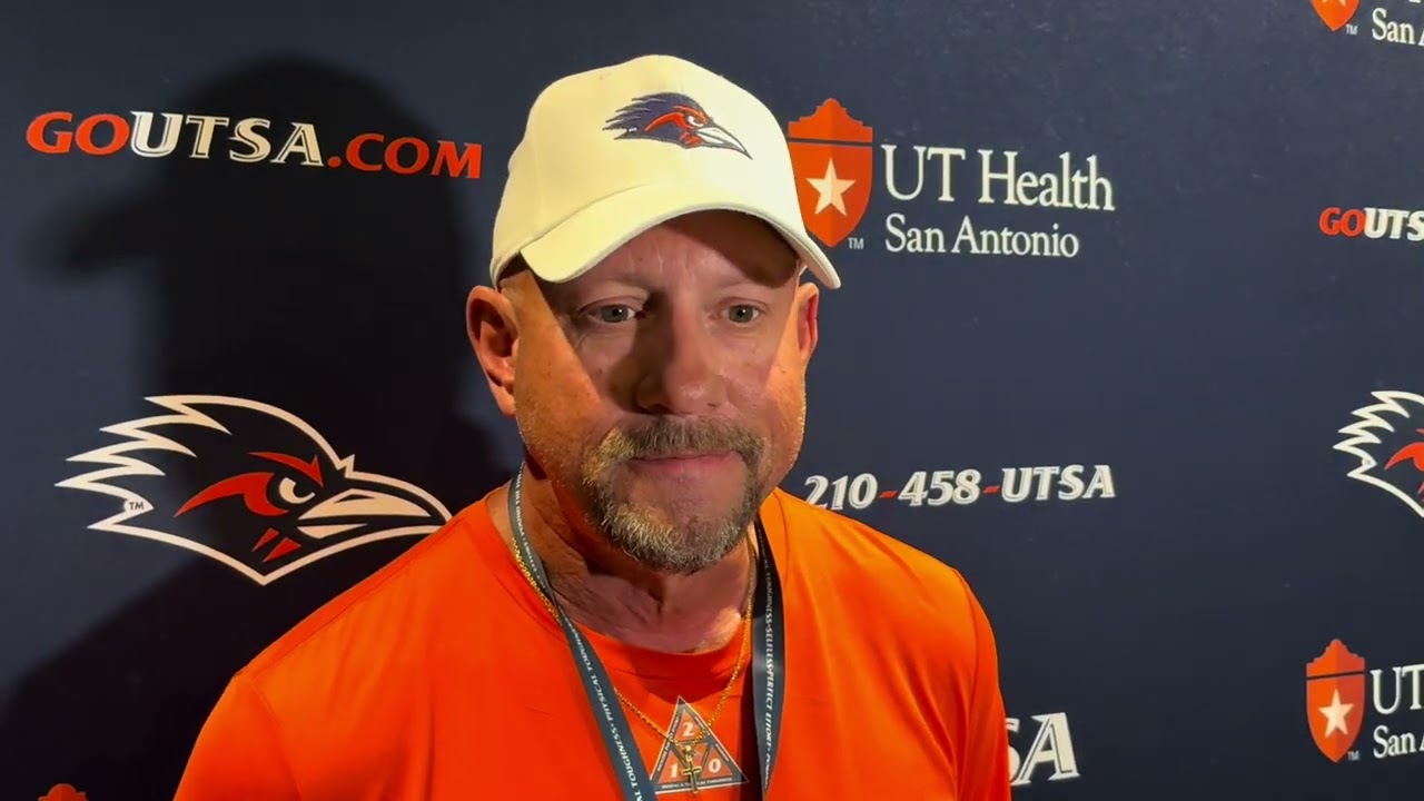 UTSA Head Coach Jeff Traylor Post Practice Interview 10.22.25