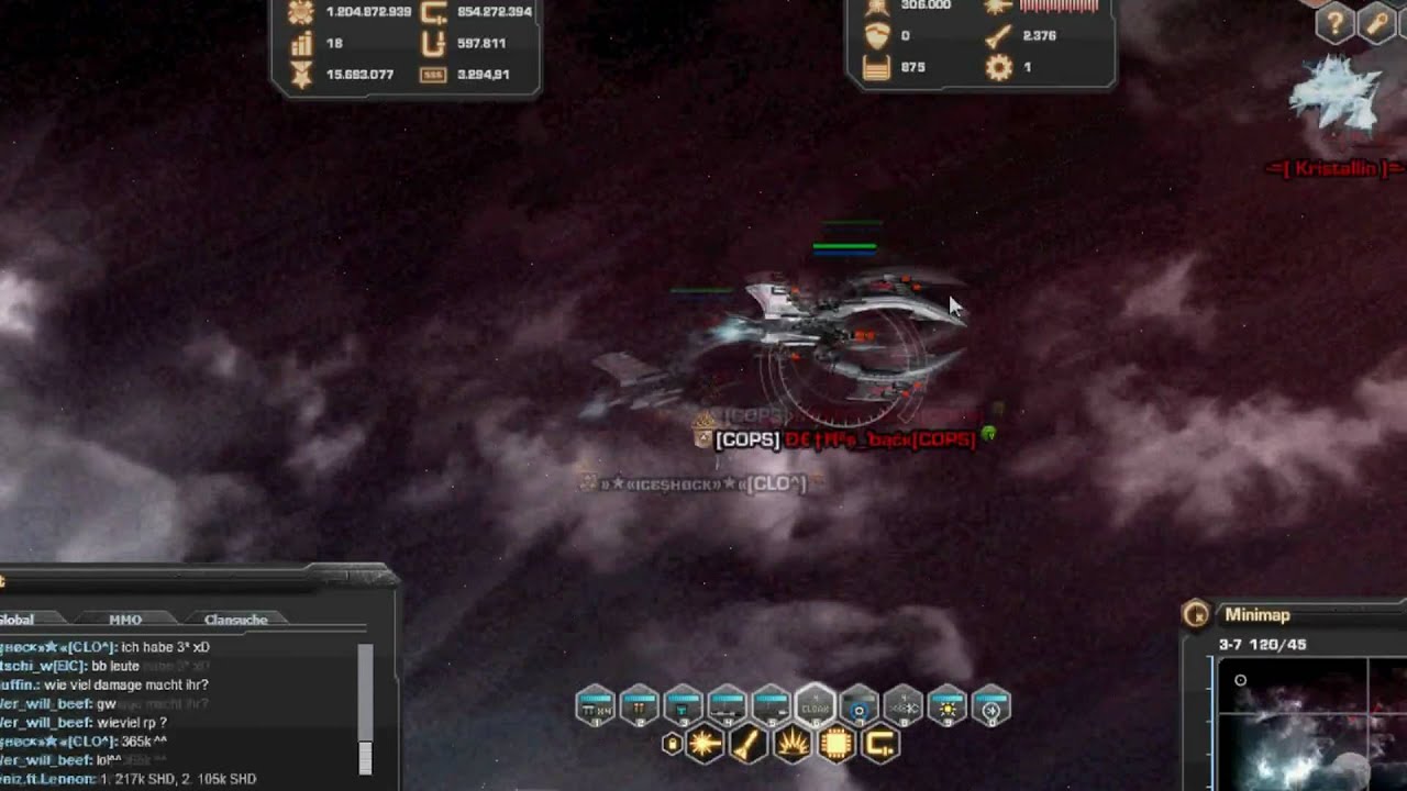 DarkOrbit De4 ιcεşнøcĸ goes LvL 19 [my way]