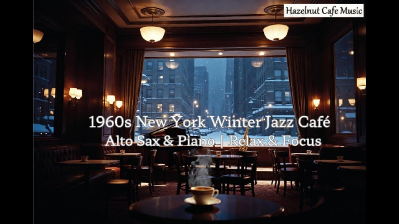 Winter Jazz Café + Study/Relax/Late Night | 카페 재즈 플레이리스트