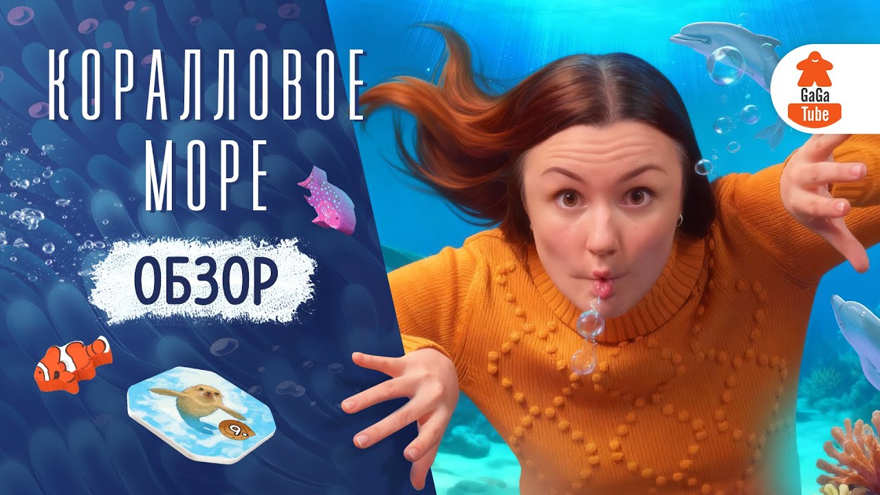 Коралловое Море | Обзор настольной игры Shallow Sea