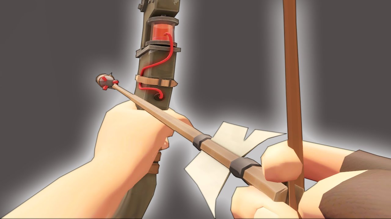 TF2 Sniper has Explosive Arrows
