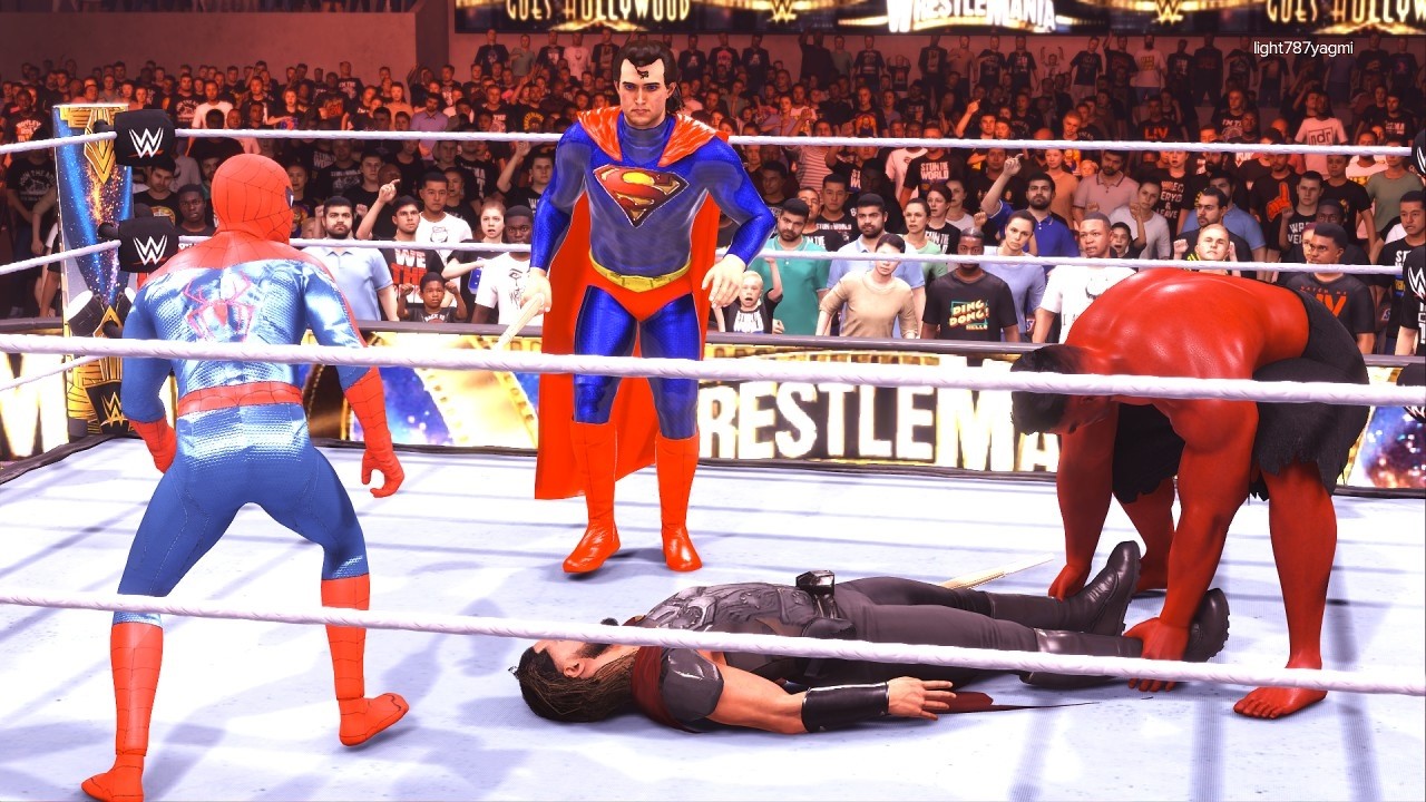 269. redhulk vs thor spider man superhero wwe,Best Marvel's Avengers Tag Teams | Elimination Match