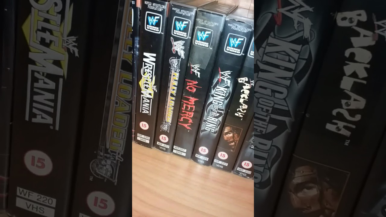 WWF vhs Collection.