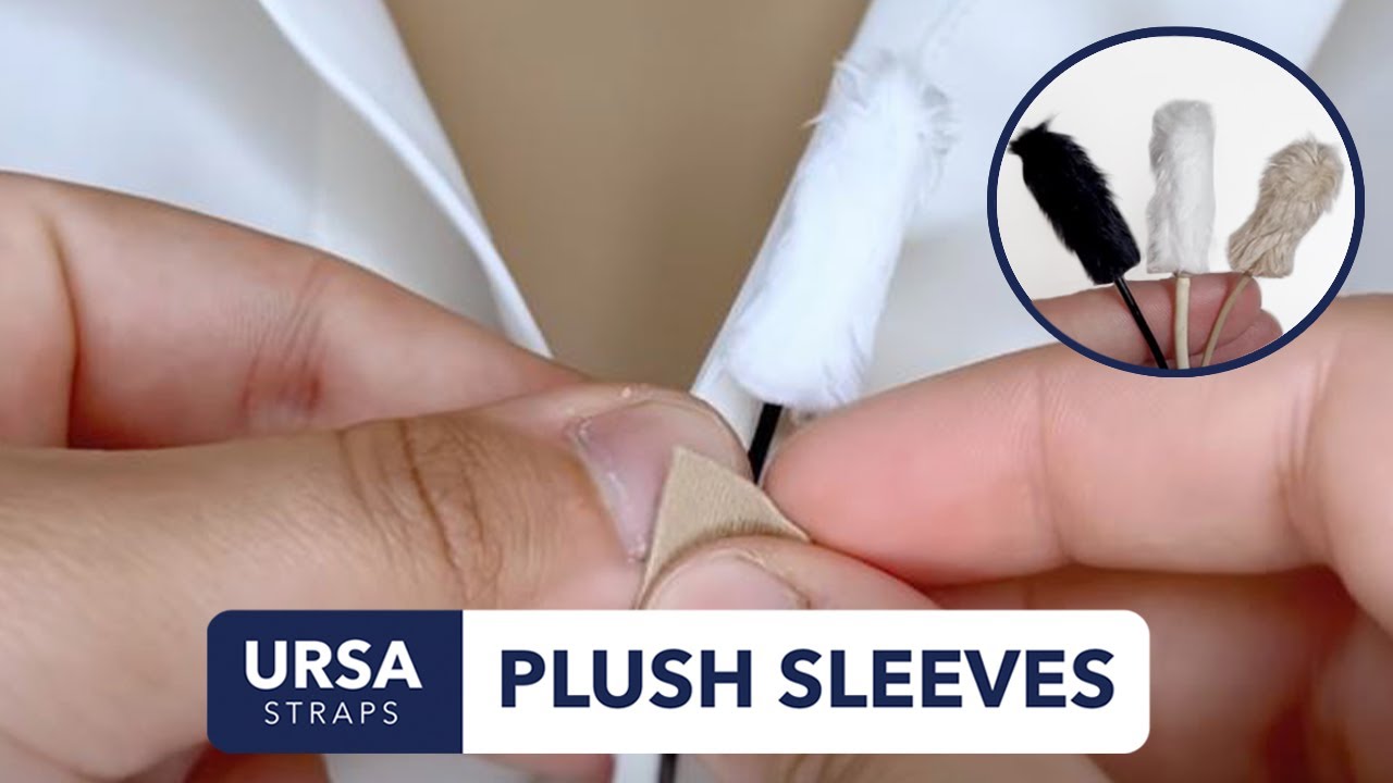 URSA Plush Sleeves - Low Profile Wind Protection for LAV Mics | URSA Straps