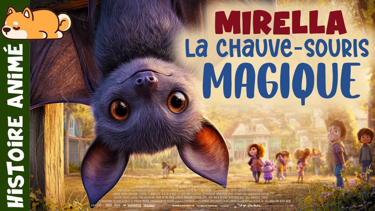 La Chauve-souris Magique 🦇 Histoire pour s'endormir, Conte pour enfant en français, courage, soir