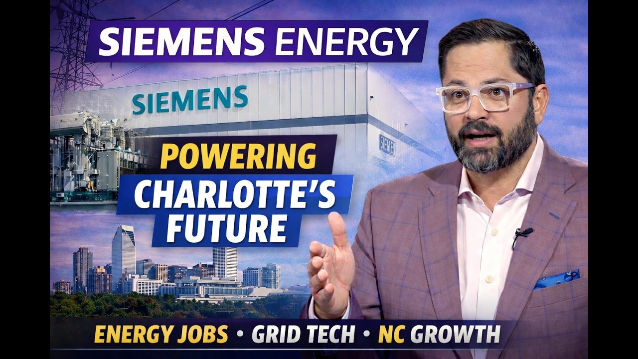 Siemens Energy Expansion: Why Charlotte Is Becoming America&rsquo;s Grid Manufacturing Hub