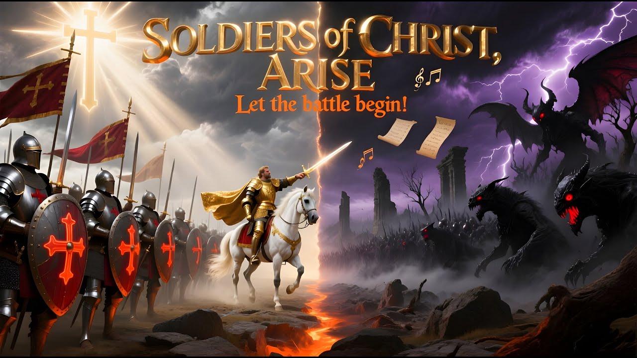 SOLDIERS OF CHRIST, ARISE! ⚔️ Epic Christian Battle Hymn | Armor of God