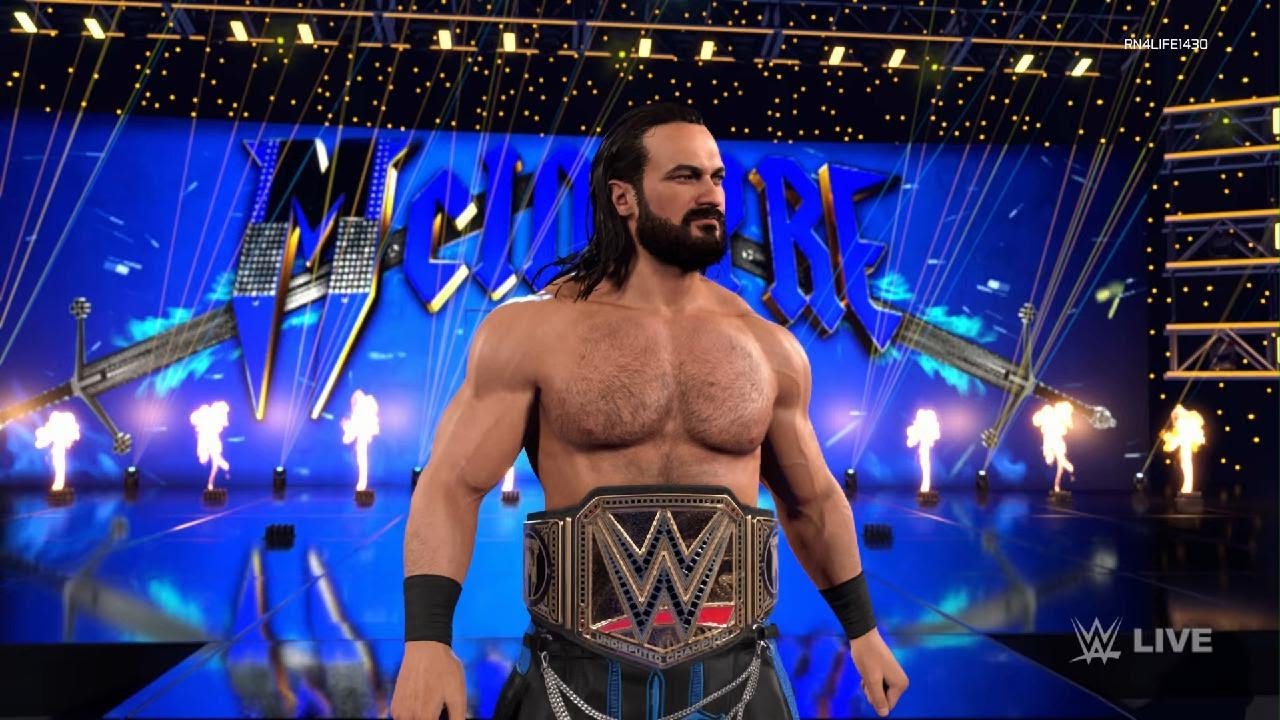 WWE 2K26 Cody Rhodes vs Drew McIntyre