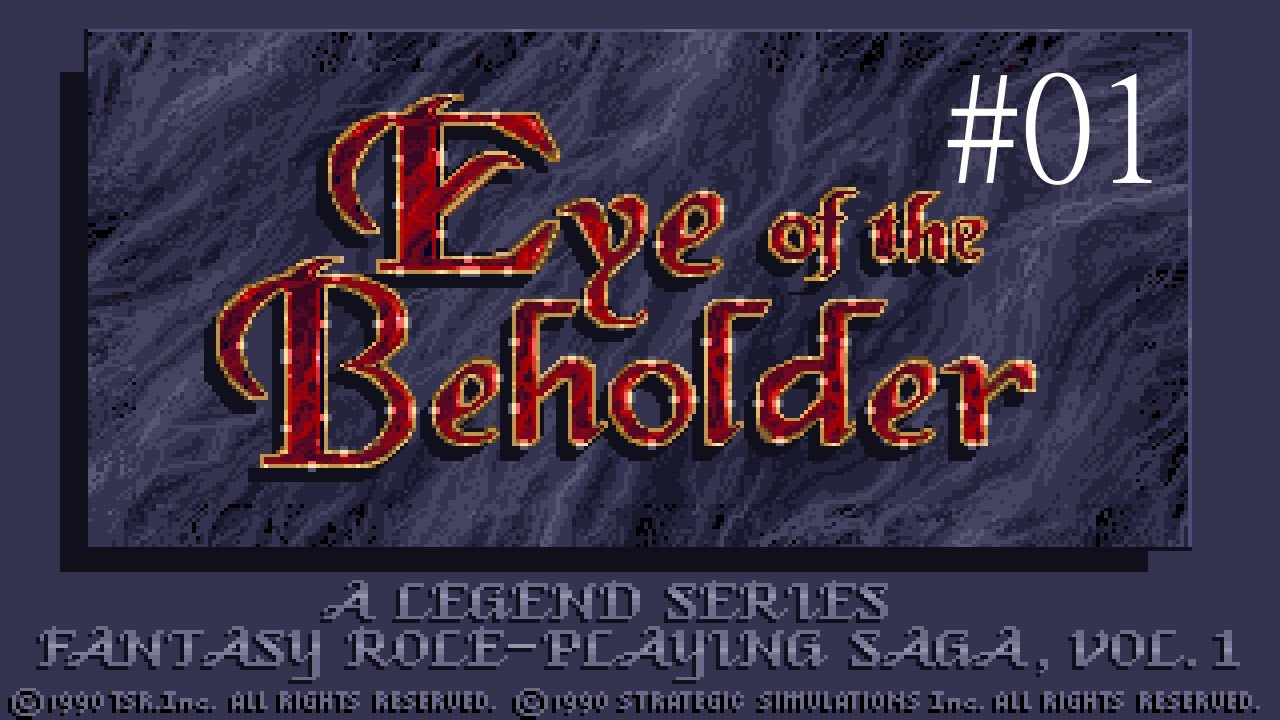Eye of the Beholder 1 1990 #01 German Deutsch Let's Play