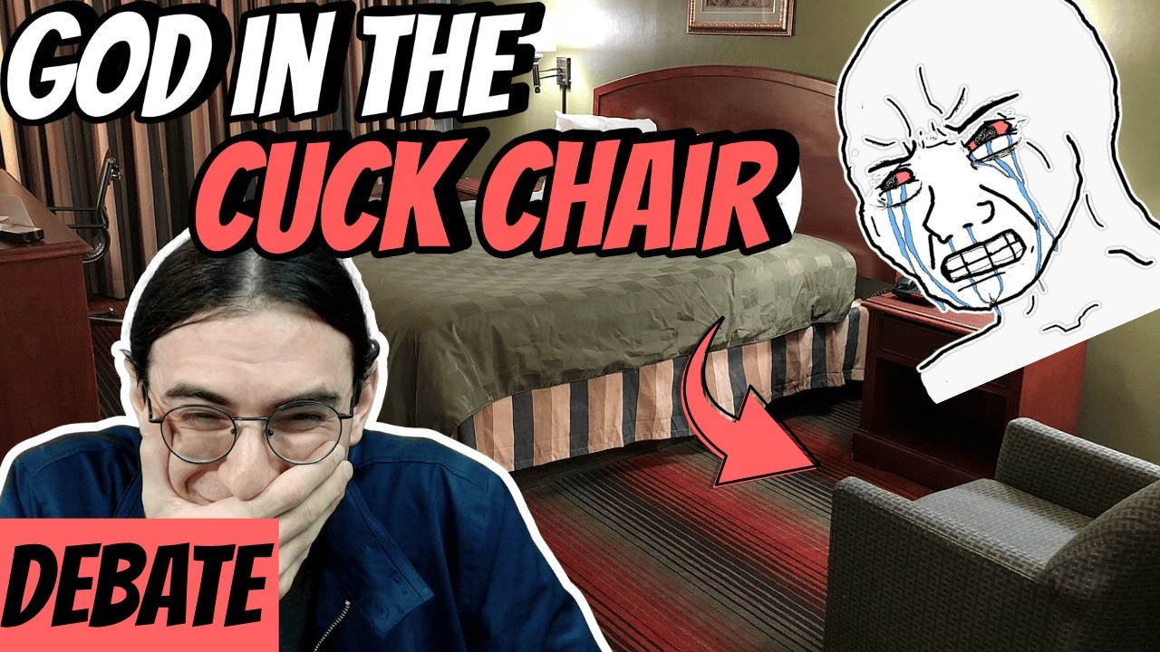 Christian put his god in the CUCK CHAIR
