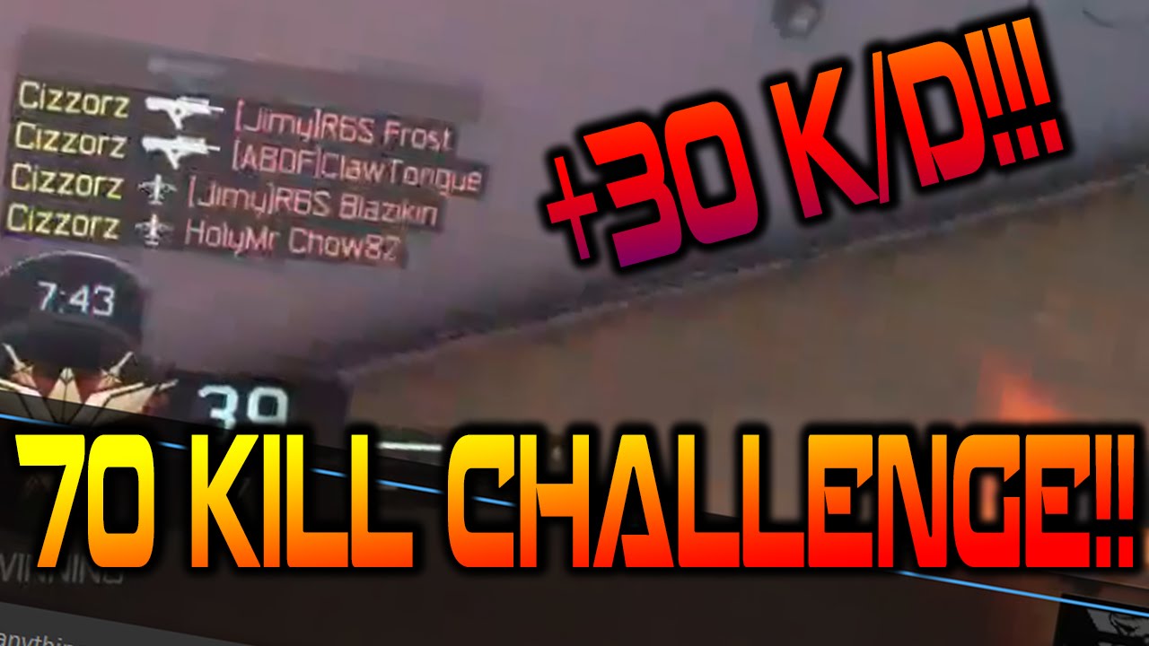 БЕЗУМНЫЙ ИСПЫТАНИЕ НА 70 УБИЙСТВ!! (ИСПЫТАНИЕ BO3 TDM)