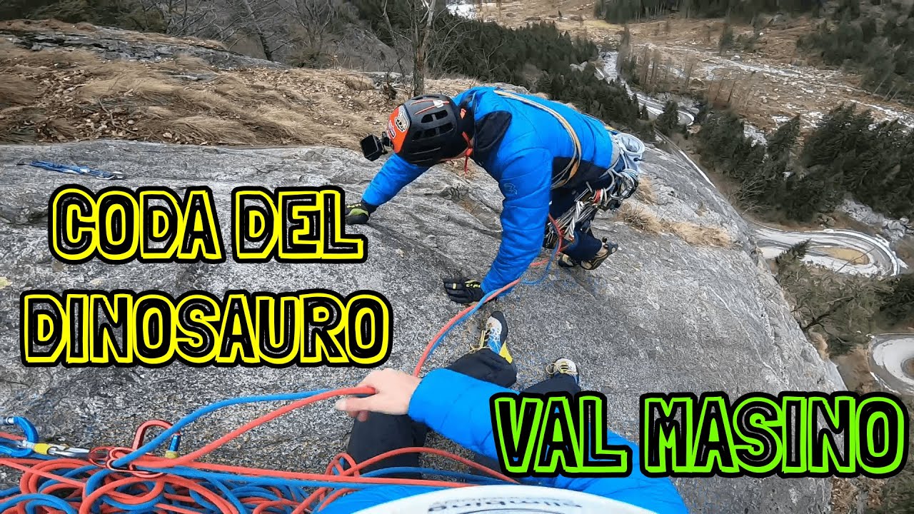 CODA DEL DINOSAURO, VAL MASINO - VOLO IN VIA! + BONUS CLIP FINALE!
