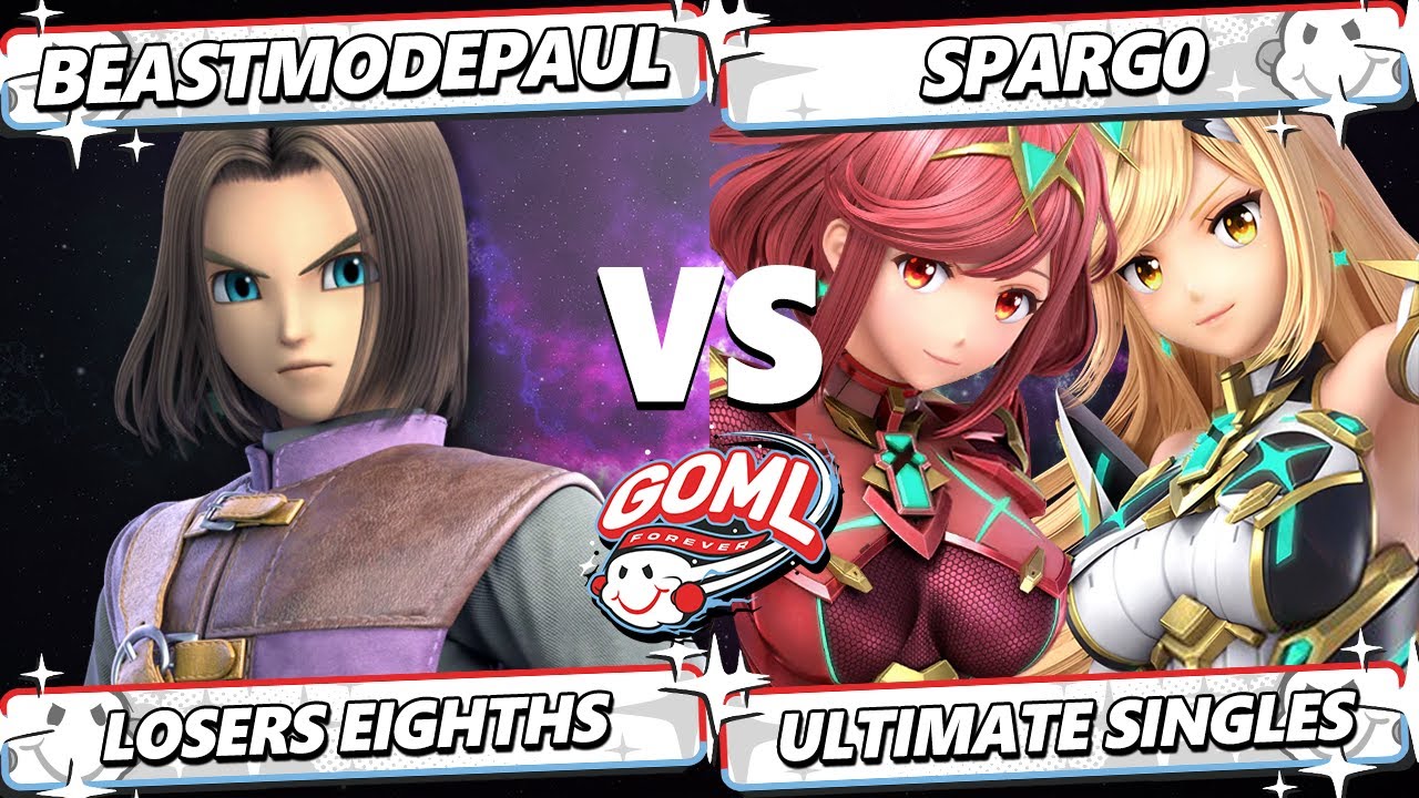 GOML 2025 TOP 8 - BeastModePaul (Hero) Vs. Spargo (Pyra Mythra) Smash Ultimate - SSBU