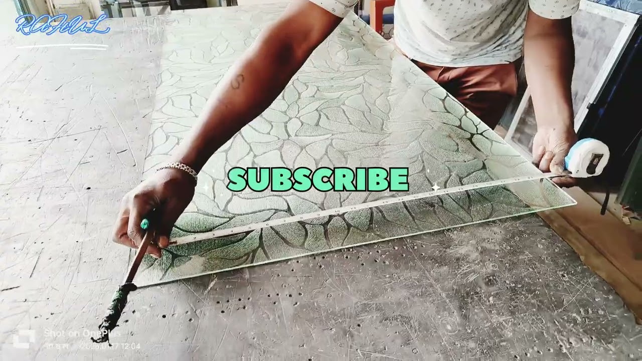 3.5mm white gulmohar glass cutting #glass #bestofglass #glassware #headshop #glassskin #glasslife