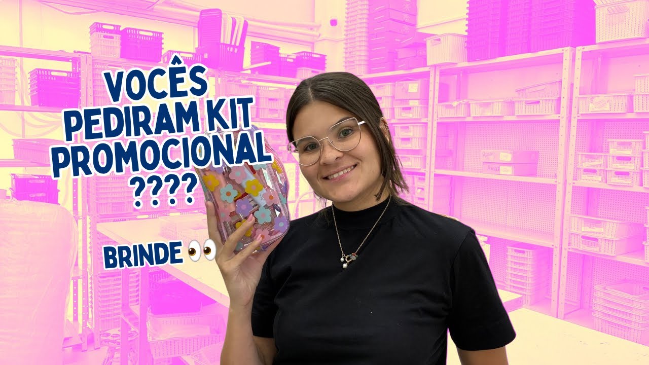 A GENTE SURTOU 😱 | Necessaire GRÁTIS + Kit de Papelaria por R$150