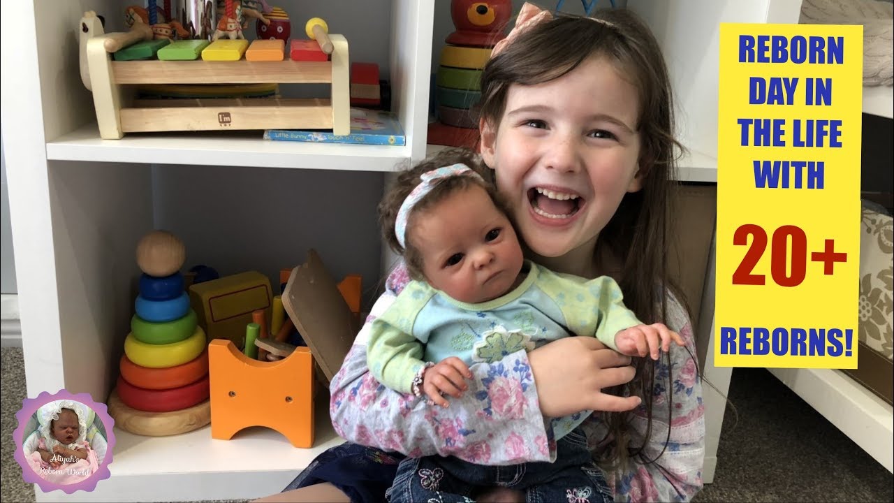 A DAY IN THE LIFE WITH MORE THAN 20 REBORNS!