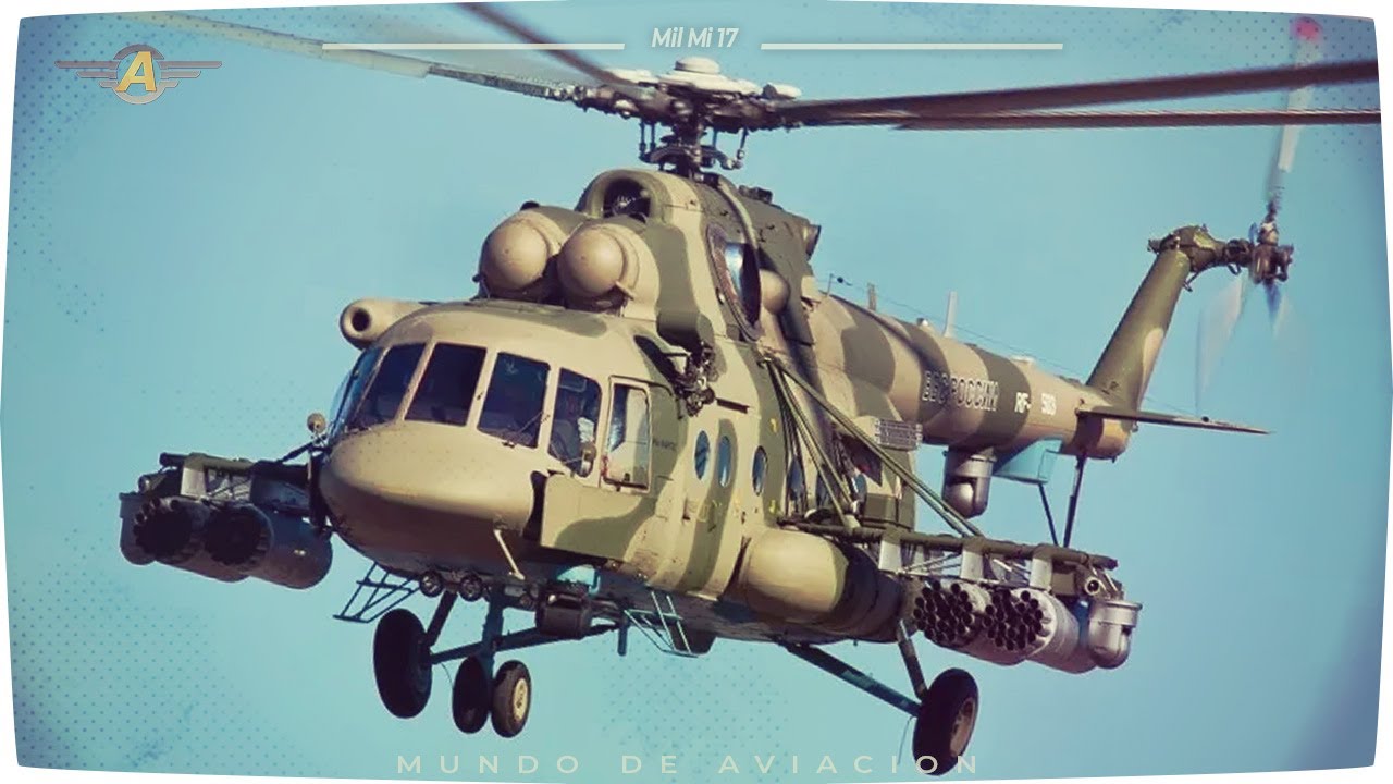 Mil Mi 8 y Mi 17 - El helicóptero más producido del mundo.