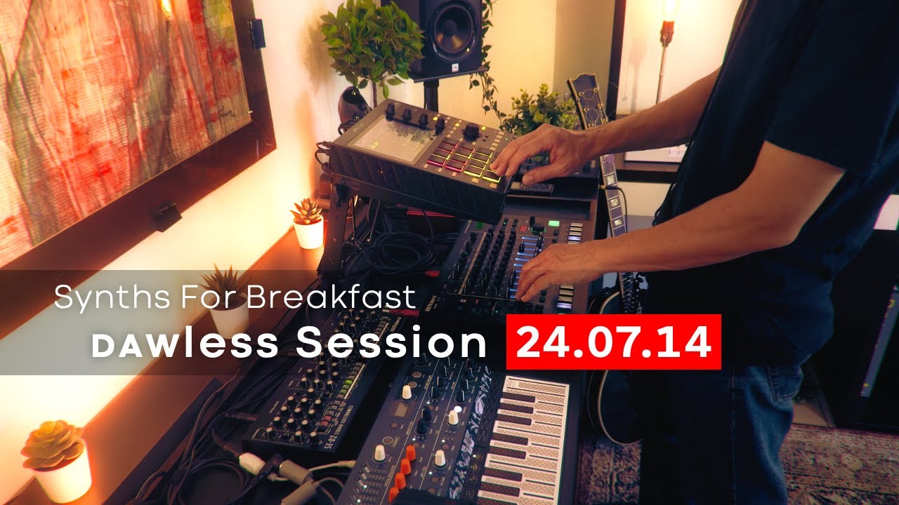 Dawless Melodic & Electric Tech House. MPC, TR-8s, SE-02, Microfreak,Hydrasynth #dawless #techhouse