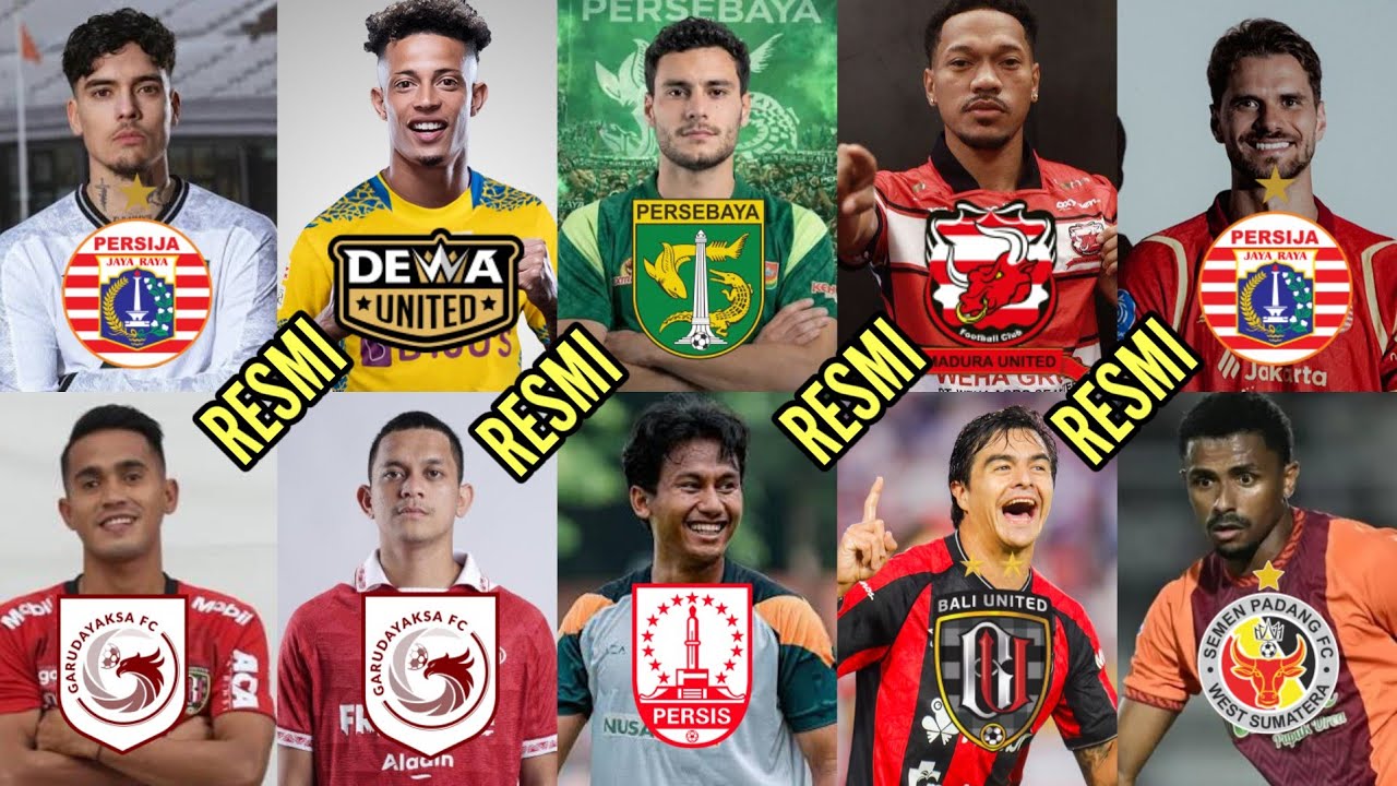 Resmi!!! Update transfer pemain putaran kedua BRI super League musim 2025/2026