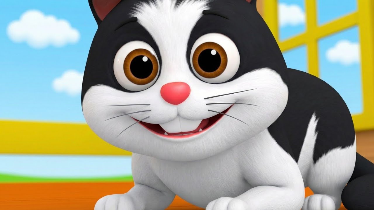 म्याऊं म्याऊं बिल्ली करती | Meow Meow Billi Karti Upar Pankha Chalta Hai | ऊपर पंखा चलता है Rhyme