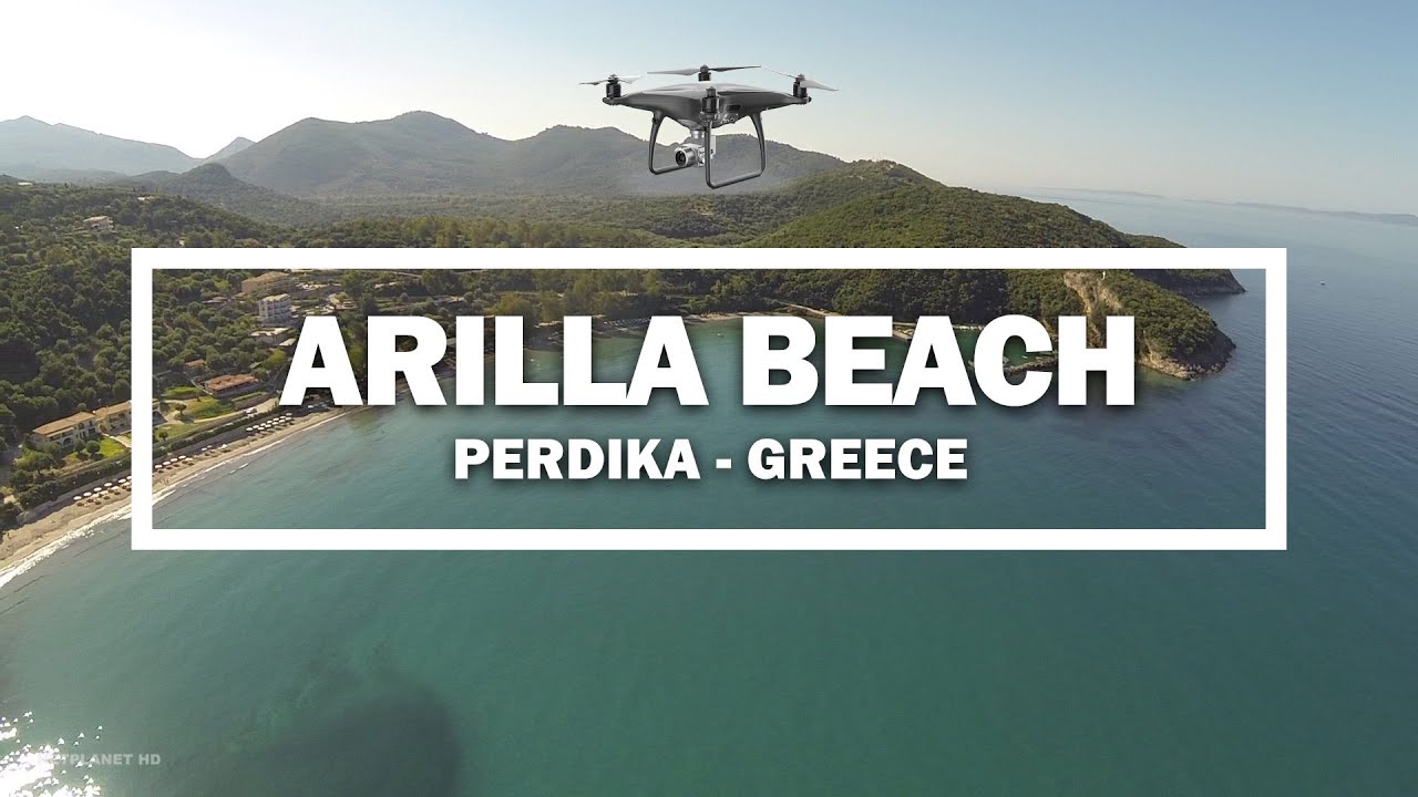 🎬 Arilla Beach, Perdika (Sivota) Greece ✈ (Drone)
