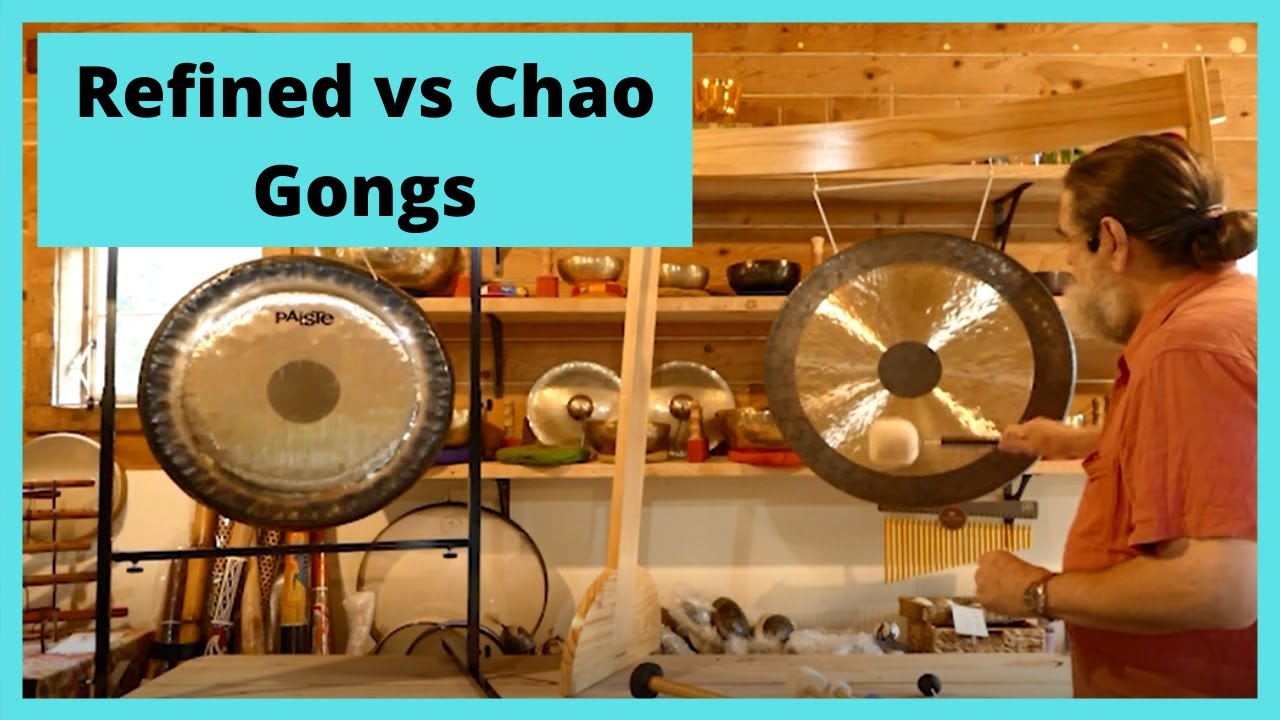 Gong Comparison Series Video 2: Refined vs Chao Gongs