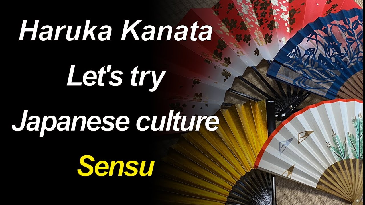 Let's try Japanese culture! Sensu